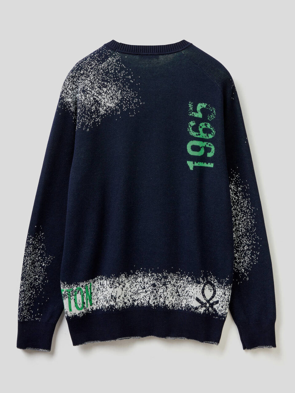 Maglia con logo effetto graffiti image number 2