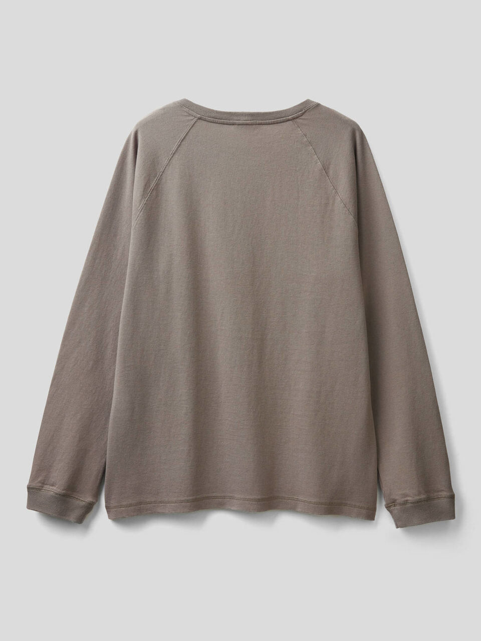 T-shirt a manica lunga taglio raglan image number 2