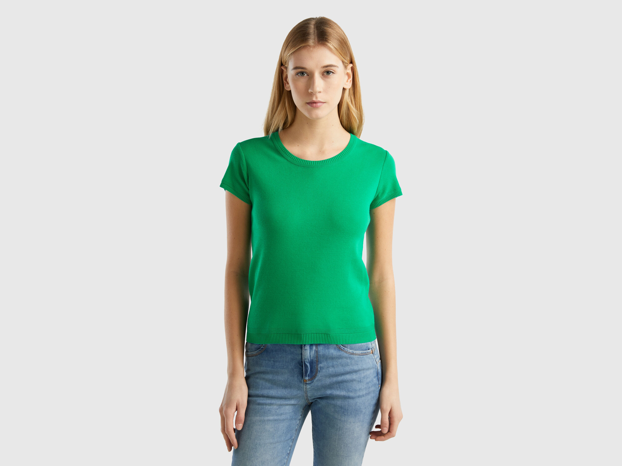 Maglie cotone benetton outlet