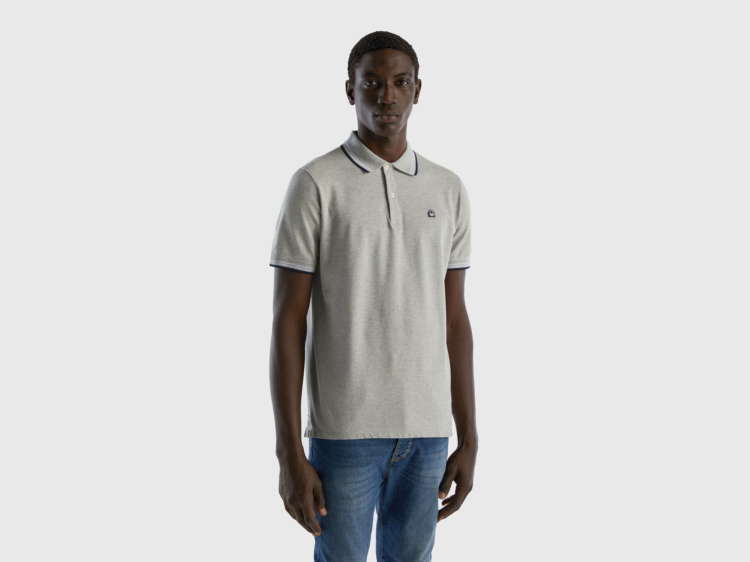 Polo benetton shop manica corta