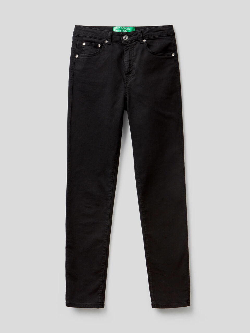 Pantaloni in cotone stretch image number 1