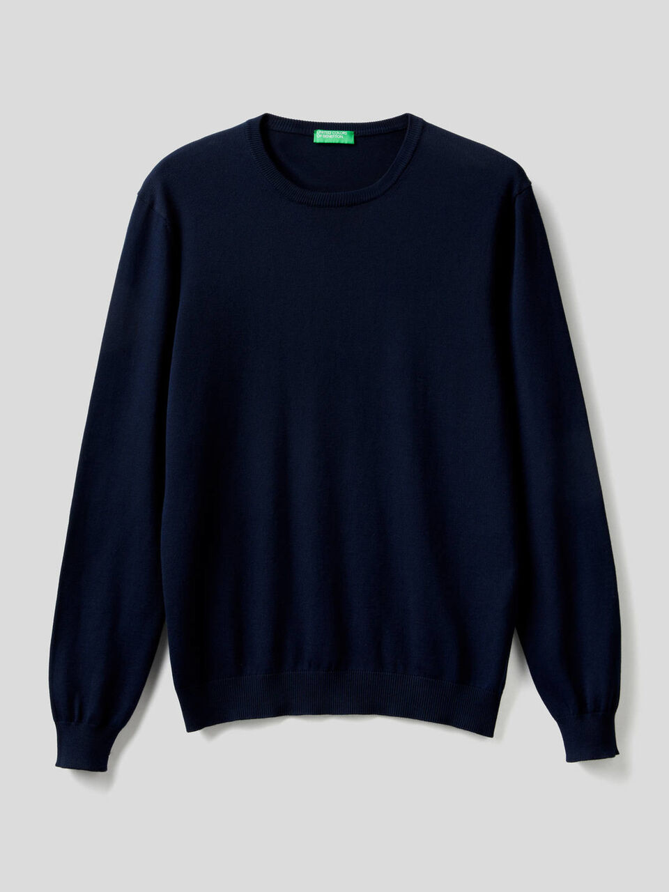 Maglia girocollo 100% cotone image number 1