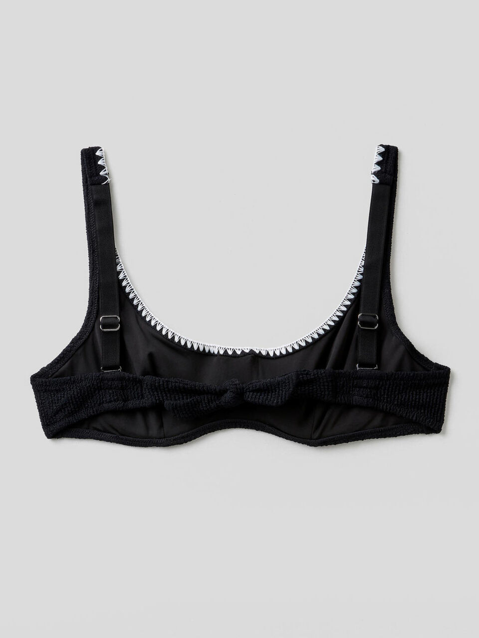Reggiseno mare con ricamo a contrasto image number 2
