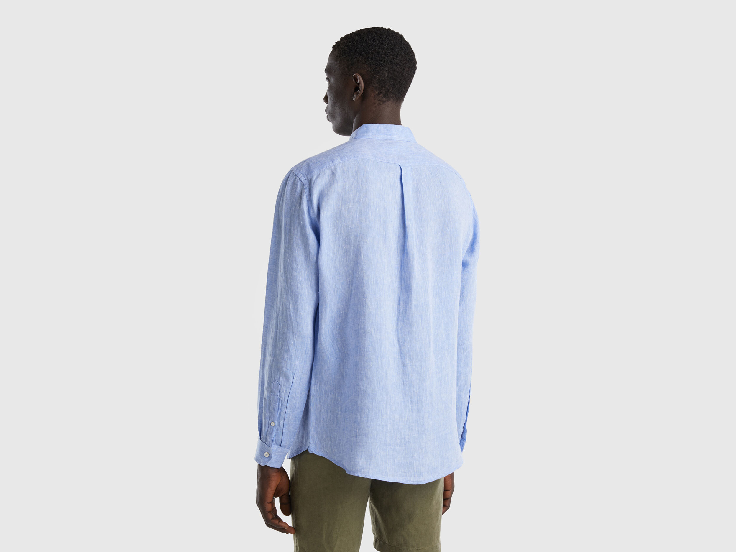 Camicia lino benetton store