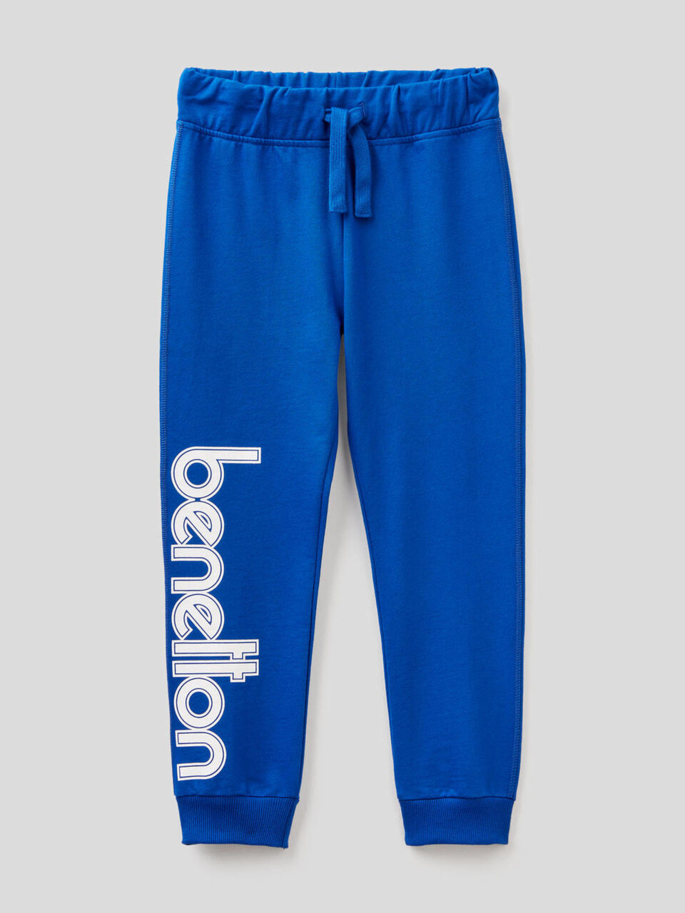 Pantaloni in felpa 100% cotone con logo image number 1