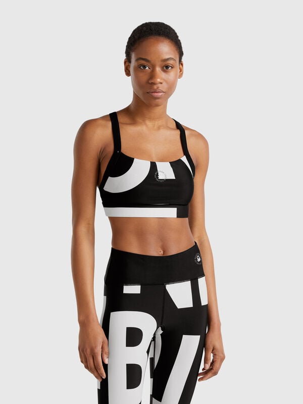 Top bra sportivo con imbottitura Donna
