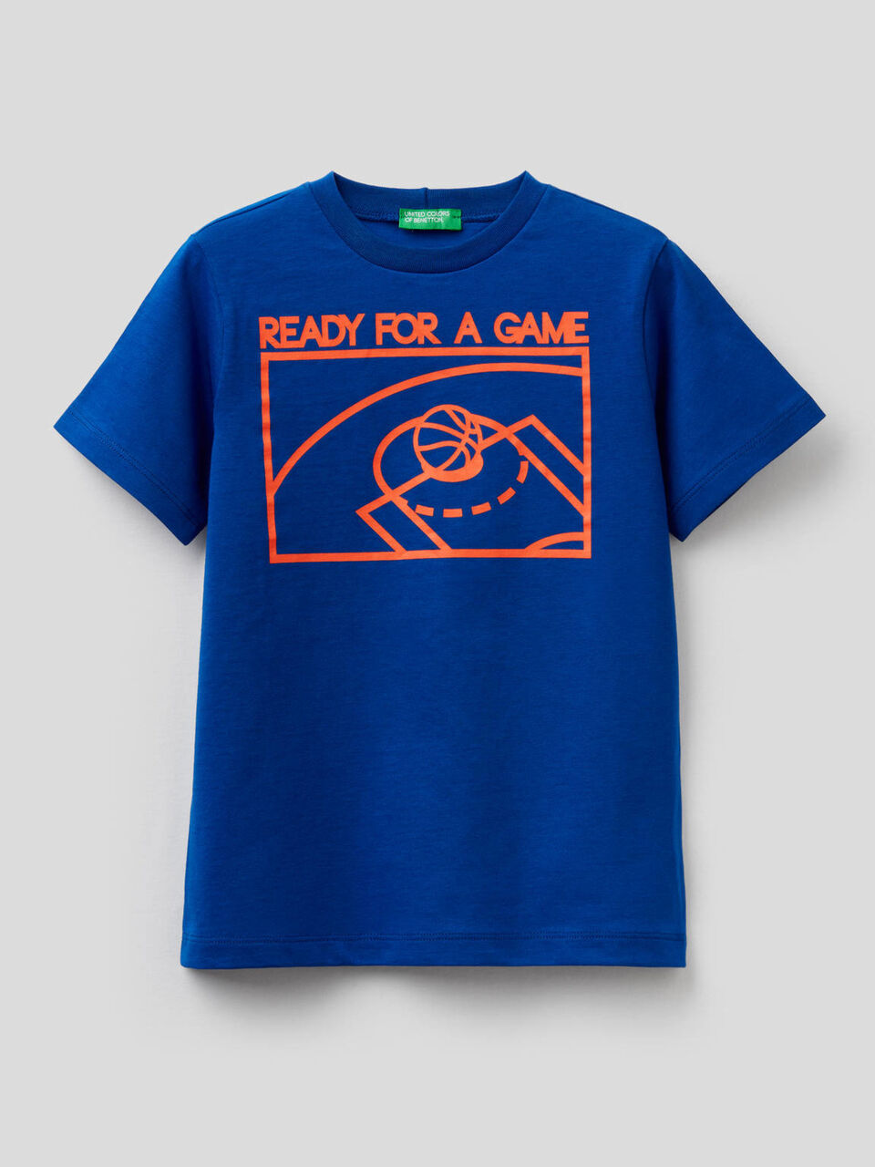 T-shirt in puro cotone con stampa image number 1