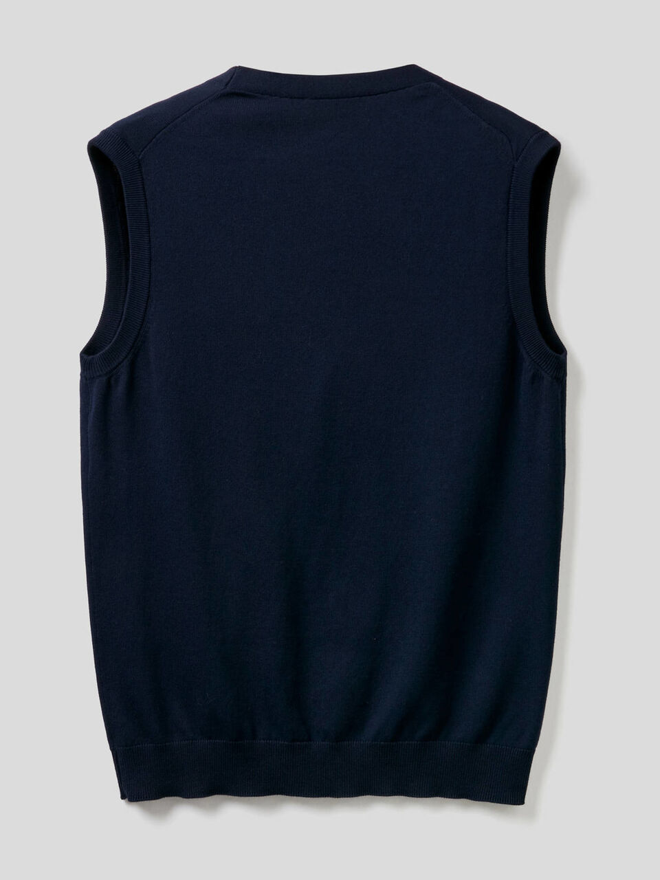 Gilet con bottoni in puro cotone image number 2