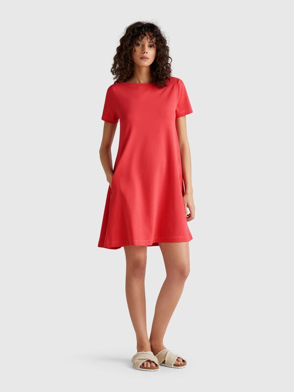 Abito corto svasato Donna