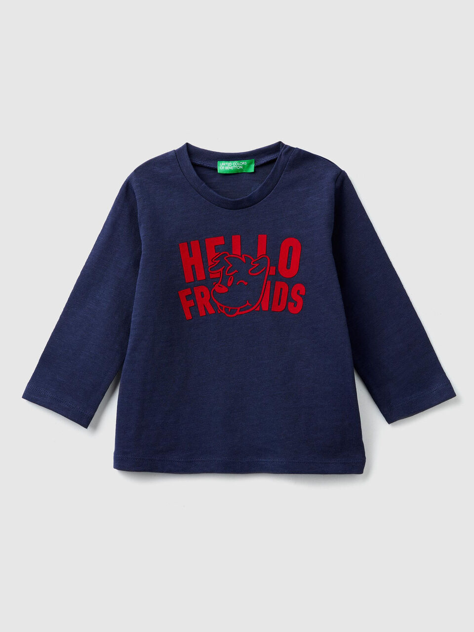 T-shirt in jersey con stampa image number 1