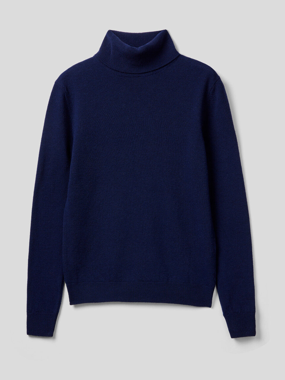 benetton maglia collo alto