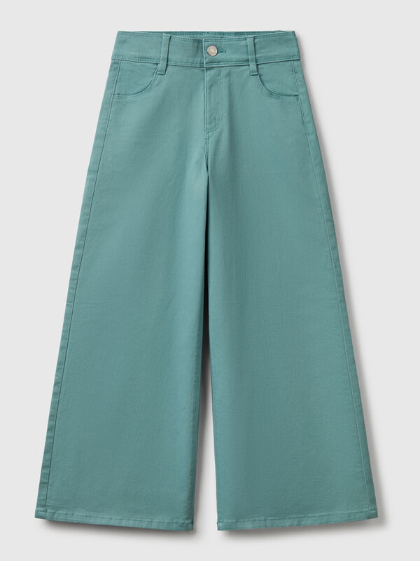 Pantaloni con gamba ampia Bambina