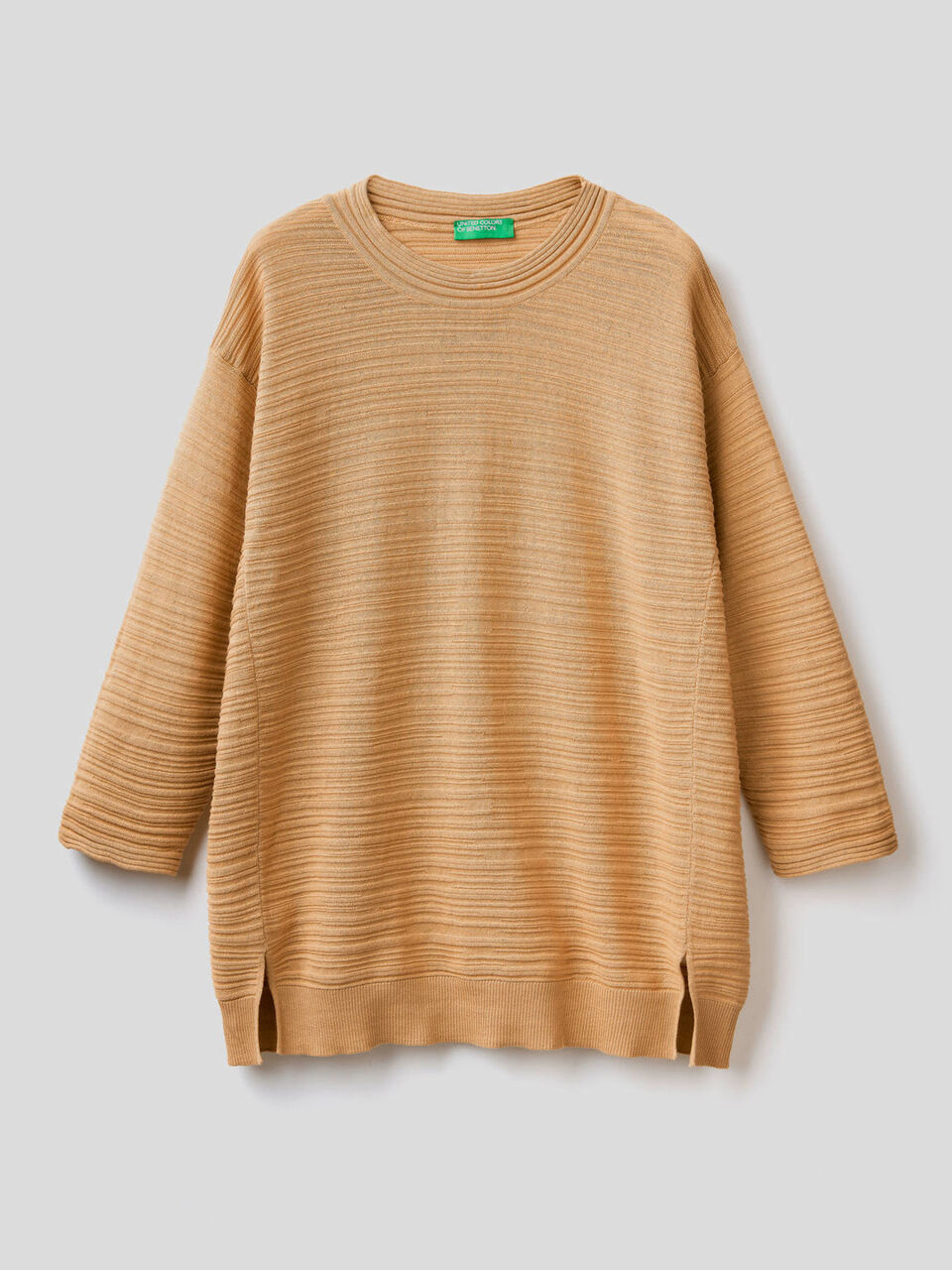Maglia lavorata in 100% cotone image number 1