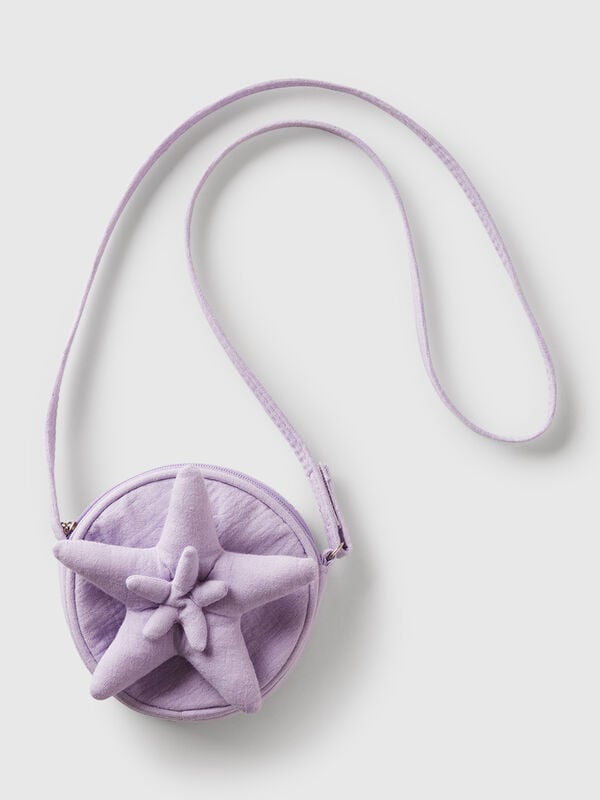 Borsa a tracolla con applicazione stella Bambina