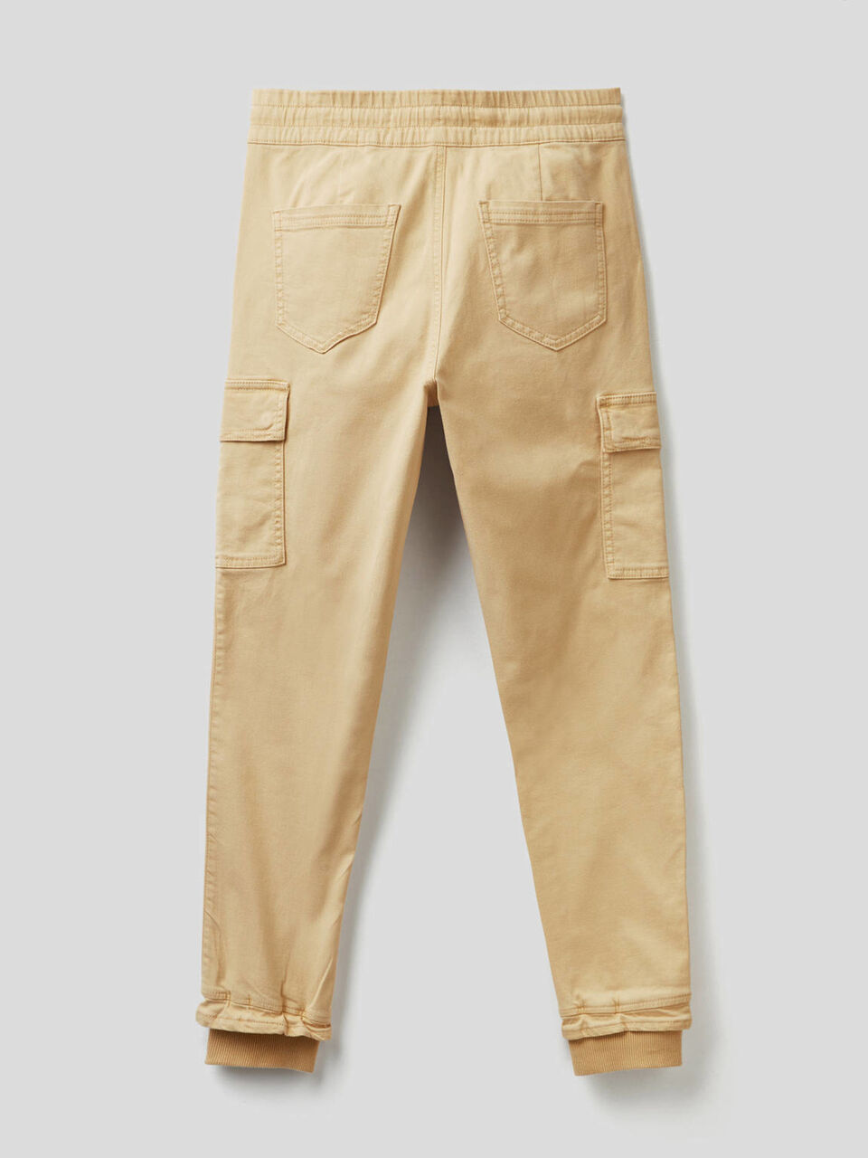 Cargo slim fit in cotone stretch image number 2
