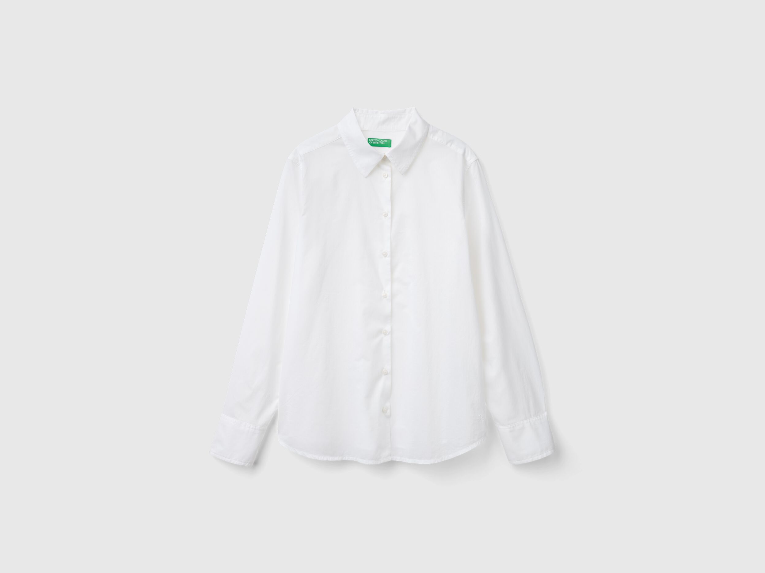 Camicia bianca benetton online