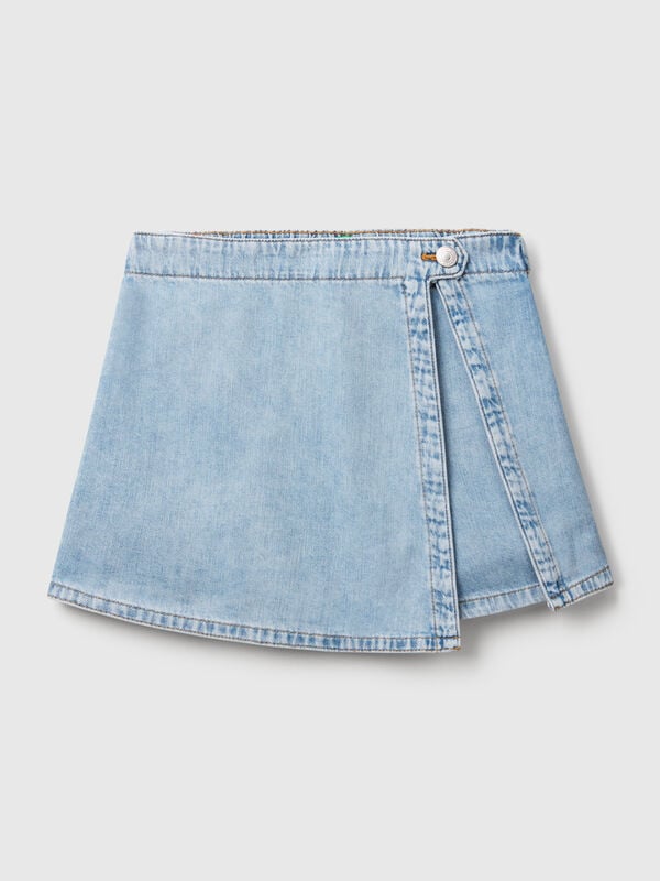 Gonna pantalone di jeans Bambina