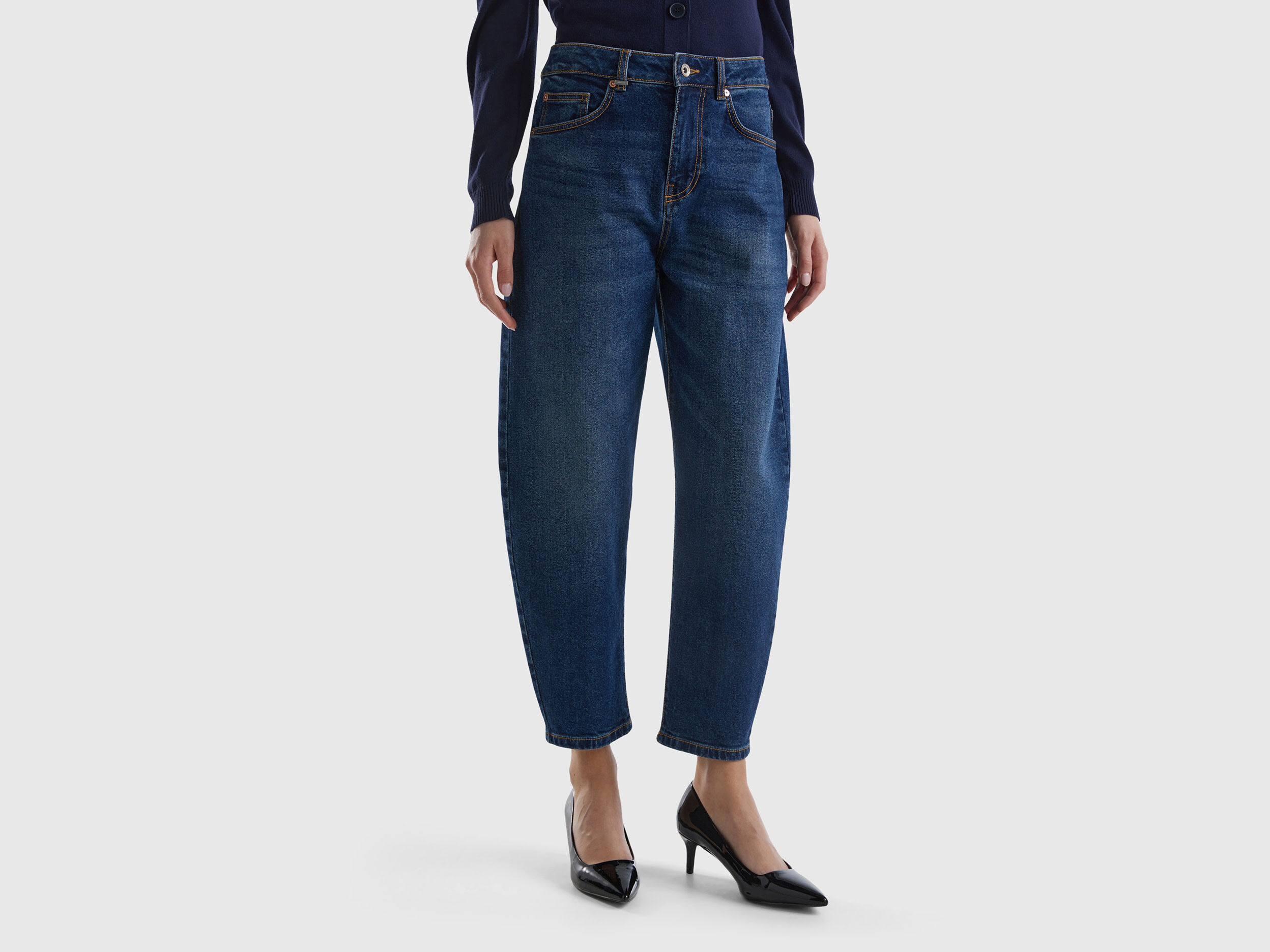 Jeans balloon fit uomo top