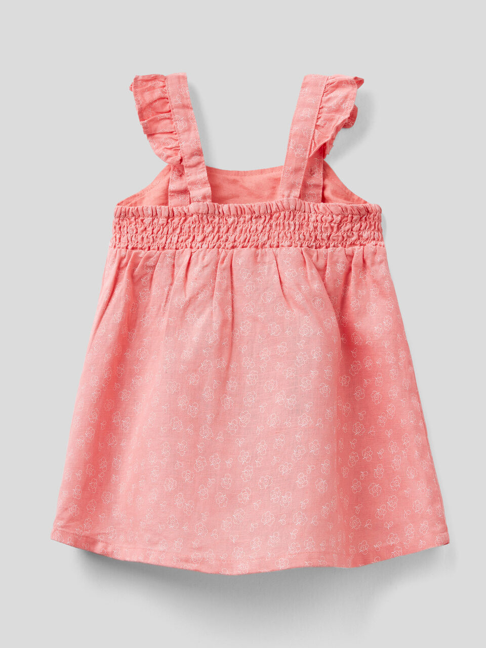 Vestito fantasia in misto lino image number 2