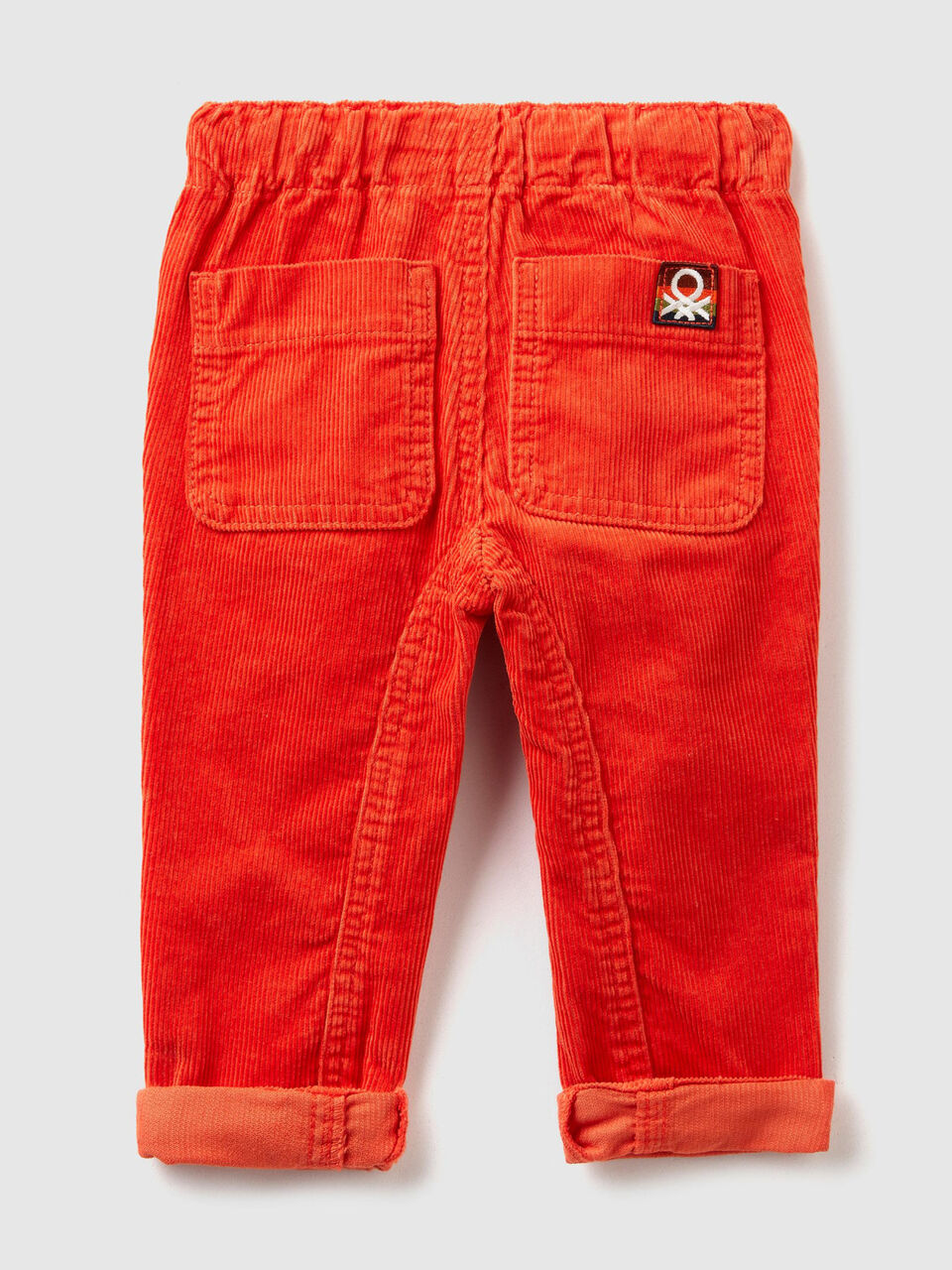 Pantaloni in velluto con coulisse image number 2