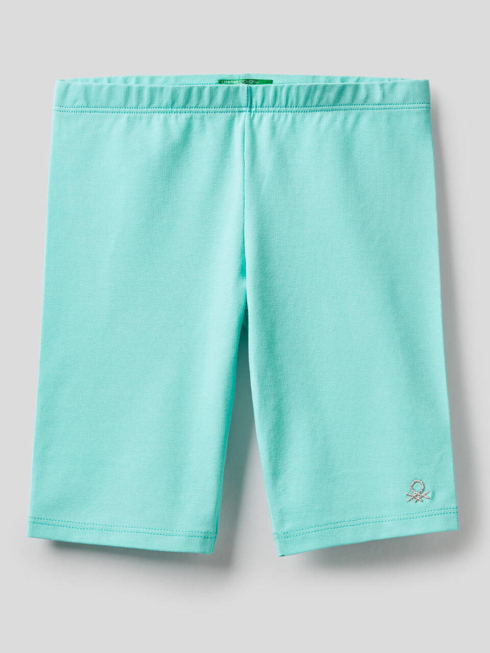 Pantaloni corti in cotone stretch image number 1