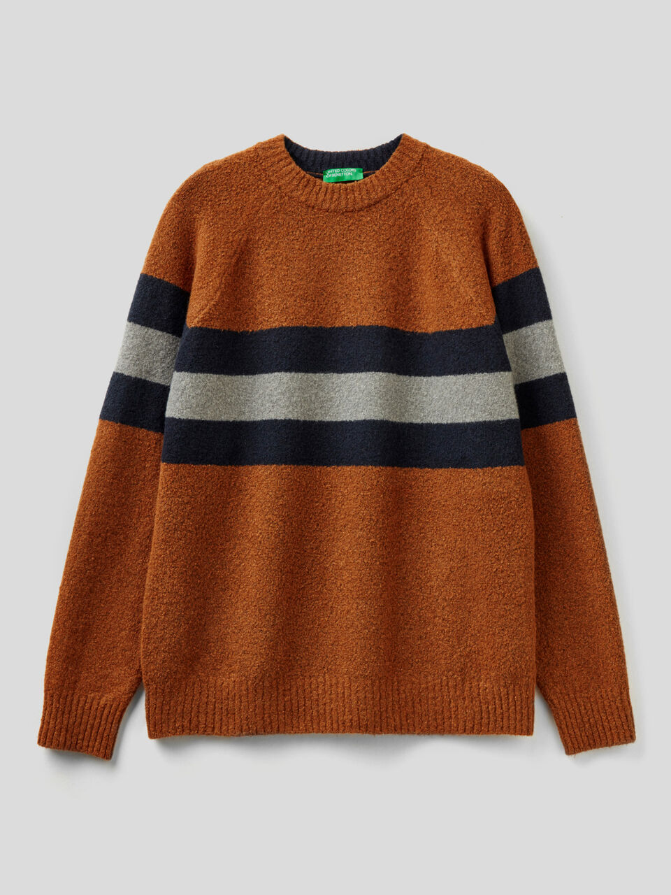 Maglia con bande a contrasto image number 1