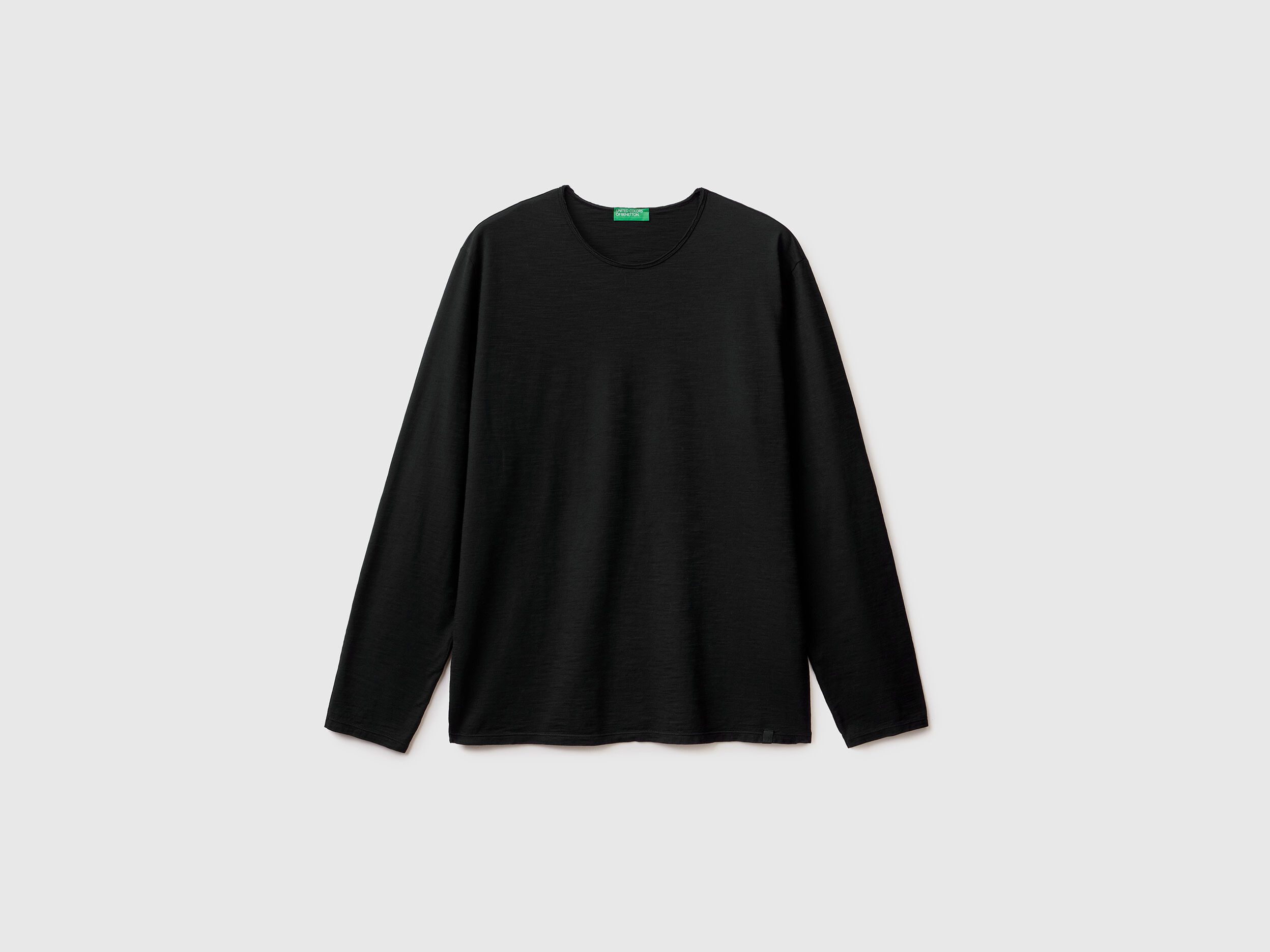 Benetton maglie hotsell cotone manica lunga