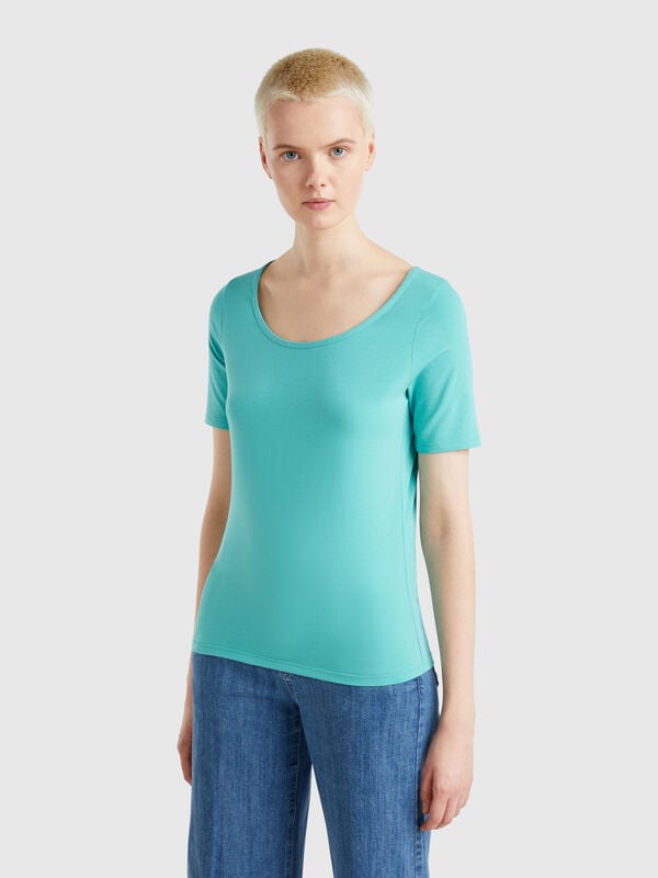 T-shirt slim fit reversibile Donna