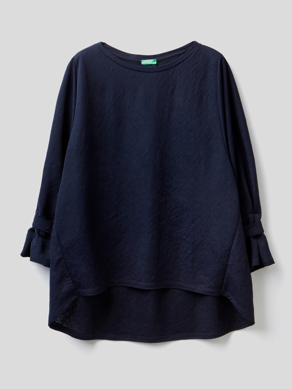 Blusa con manica arricciata image number 1