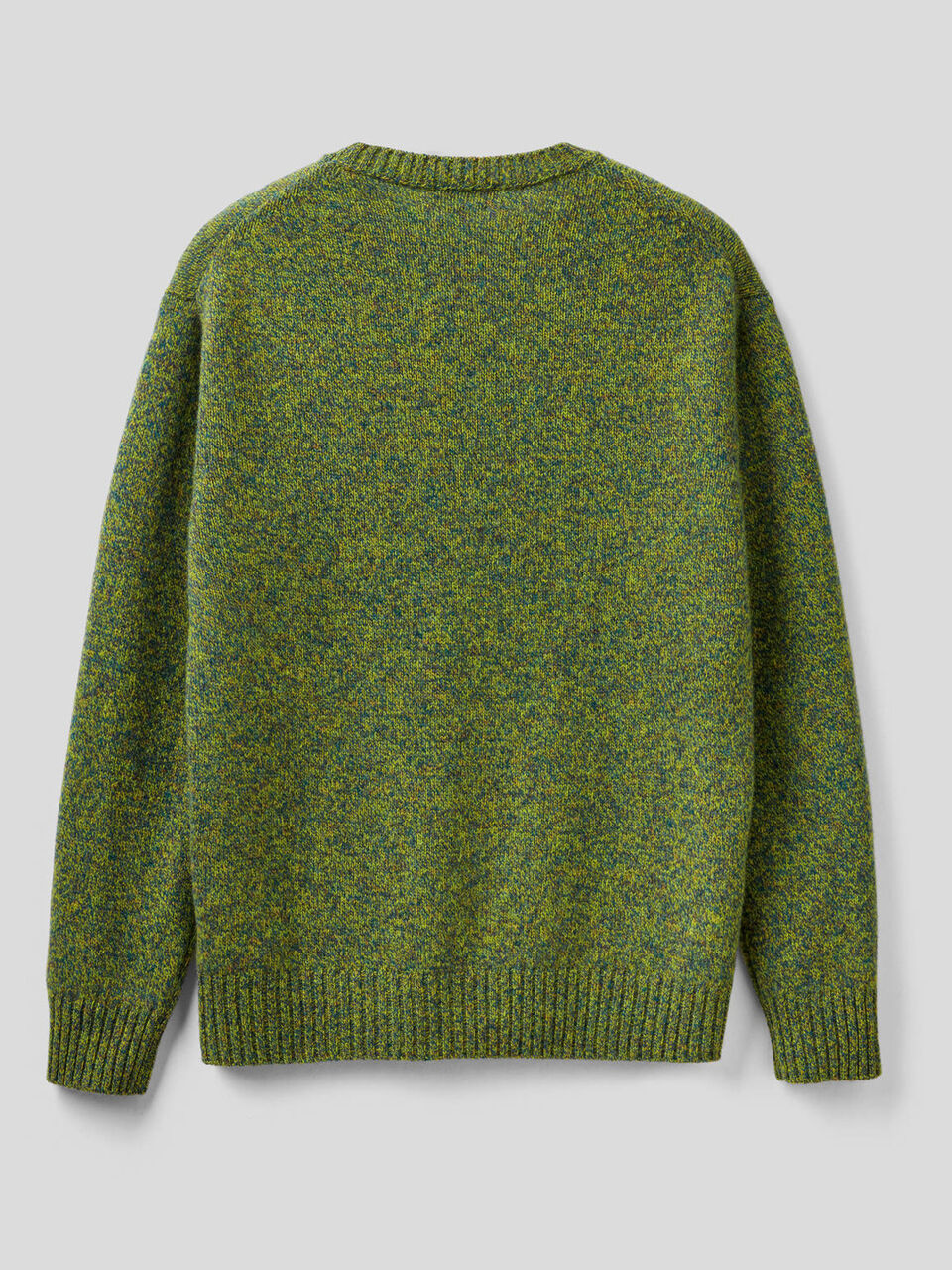 Maglia girocollo in pura lana Shetland image number 2