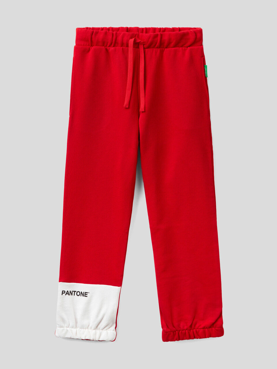 Pantaloni rossi in felpa BenettonxPantone™