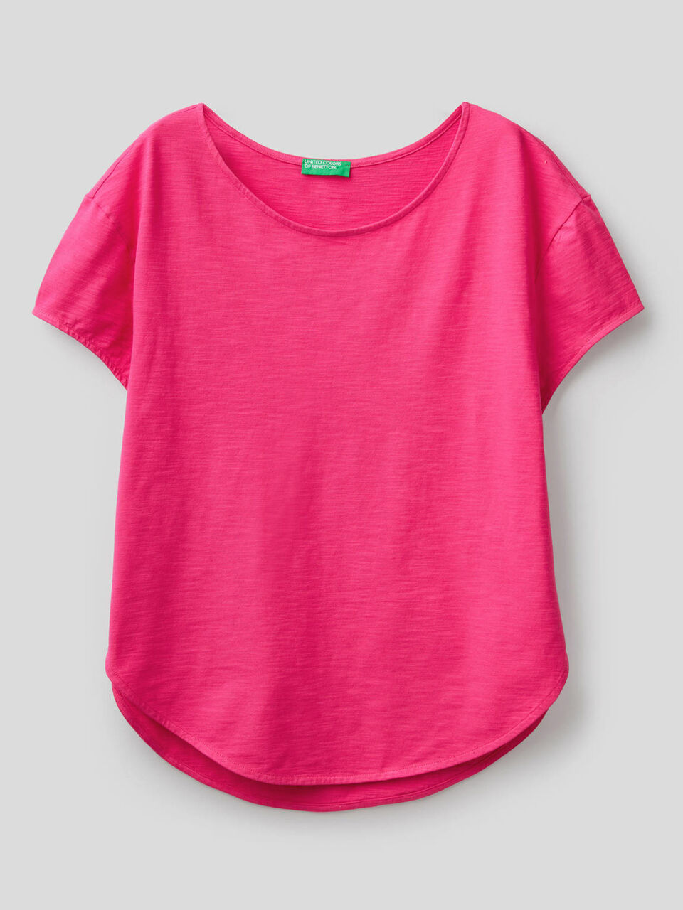 T-shirt oversize in puro cotone image number 1