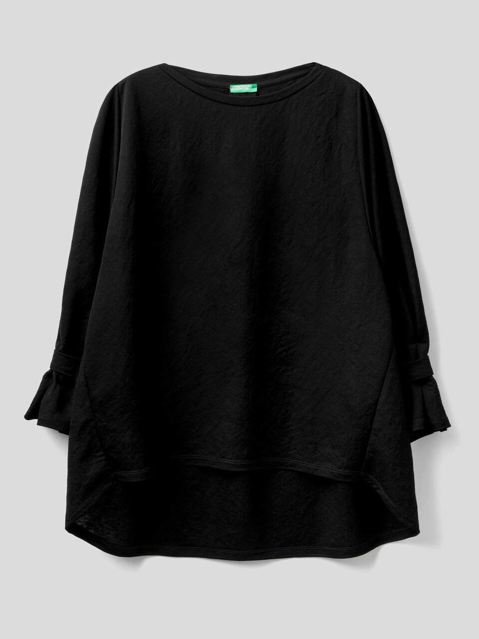 Blusa con manica arricciata image number 1