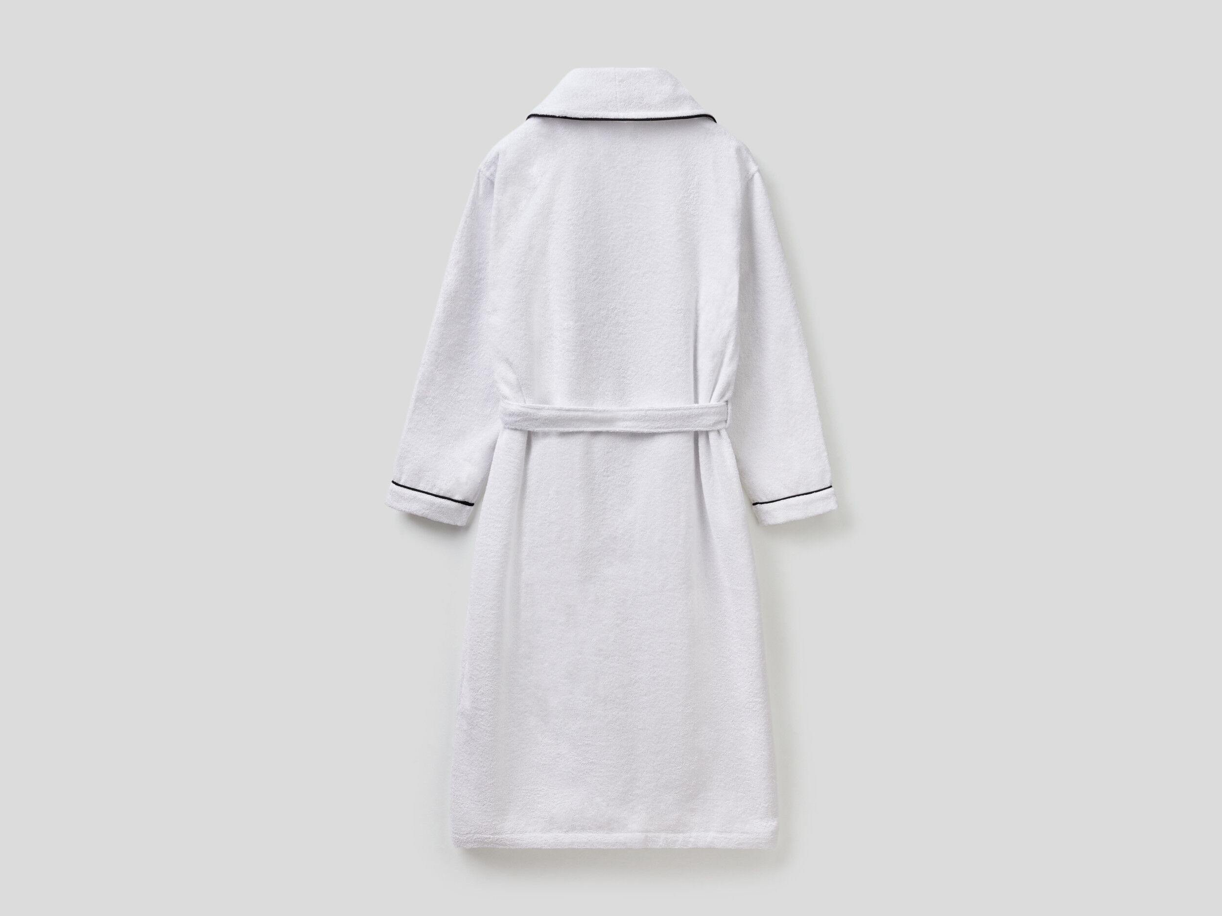 Accappatoio in spugna Bianco Unisex Benetton