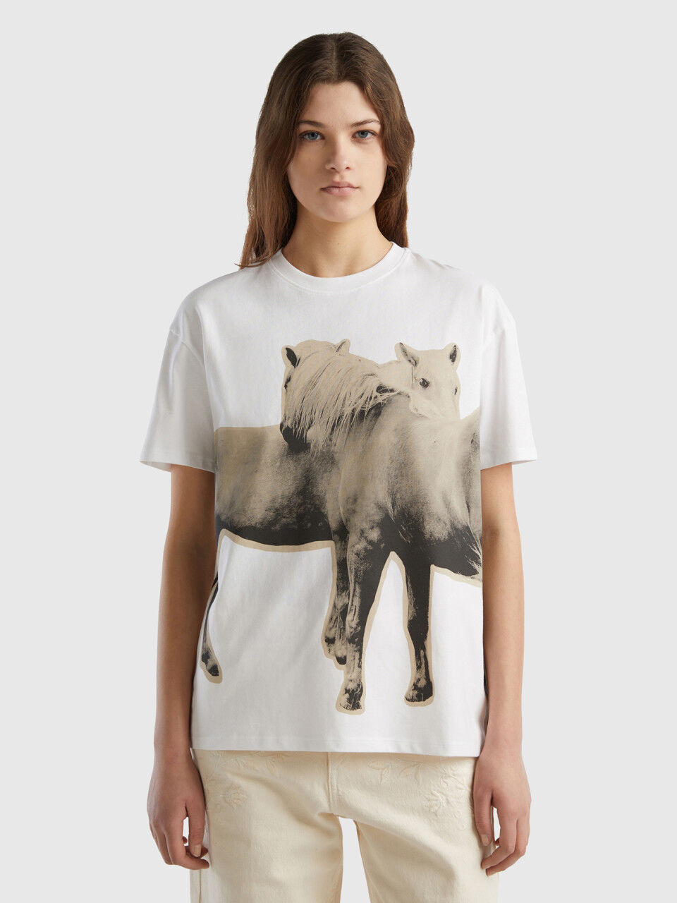 Benetton t store shirt donna