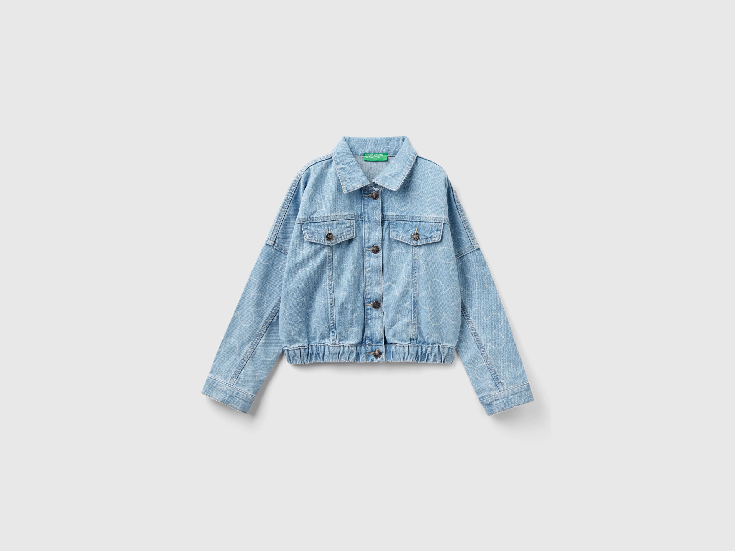 Giubbotto jeans benetton bambina hotsell