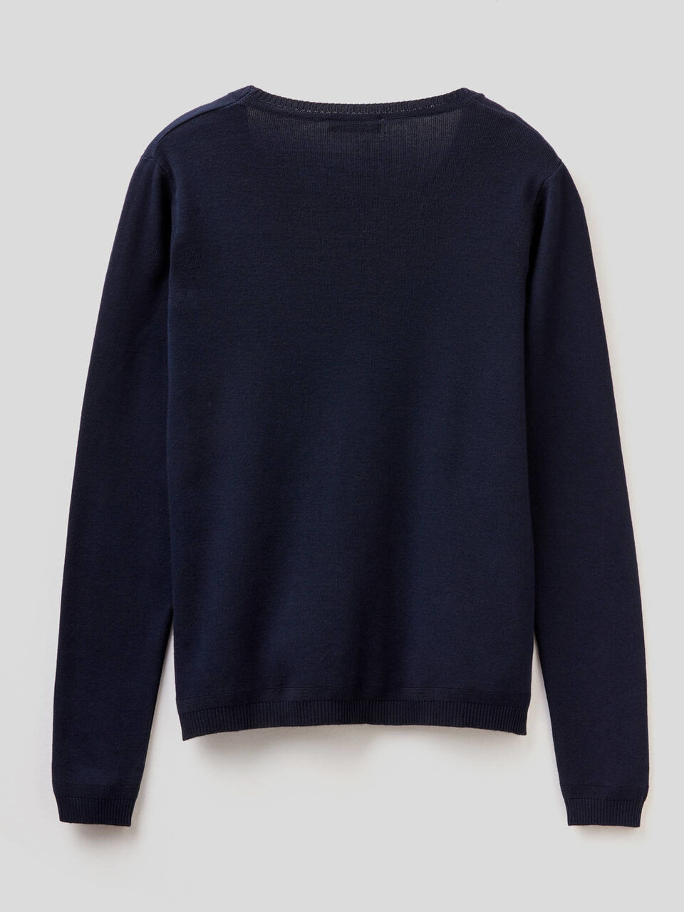 Maglia girocollo in puro cotone image number 2
