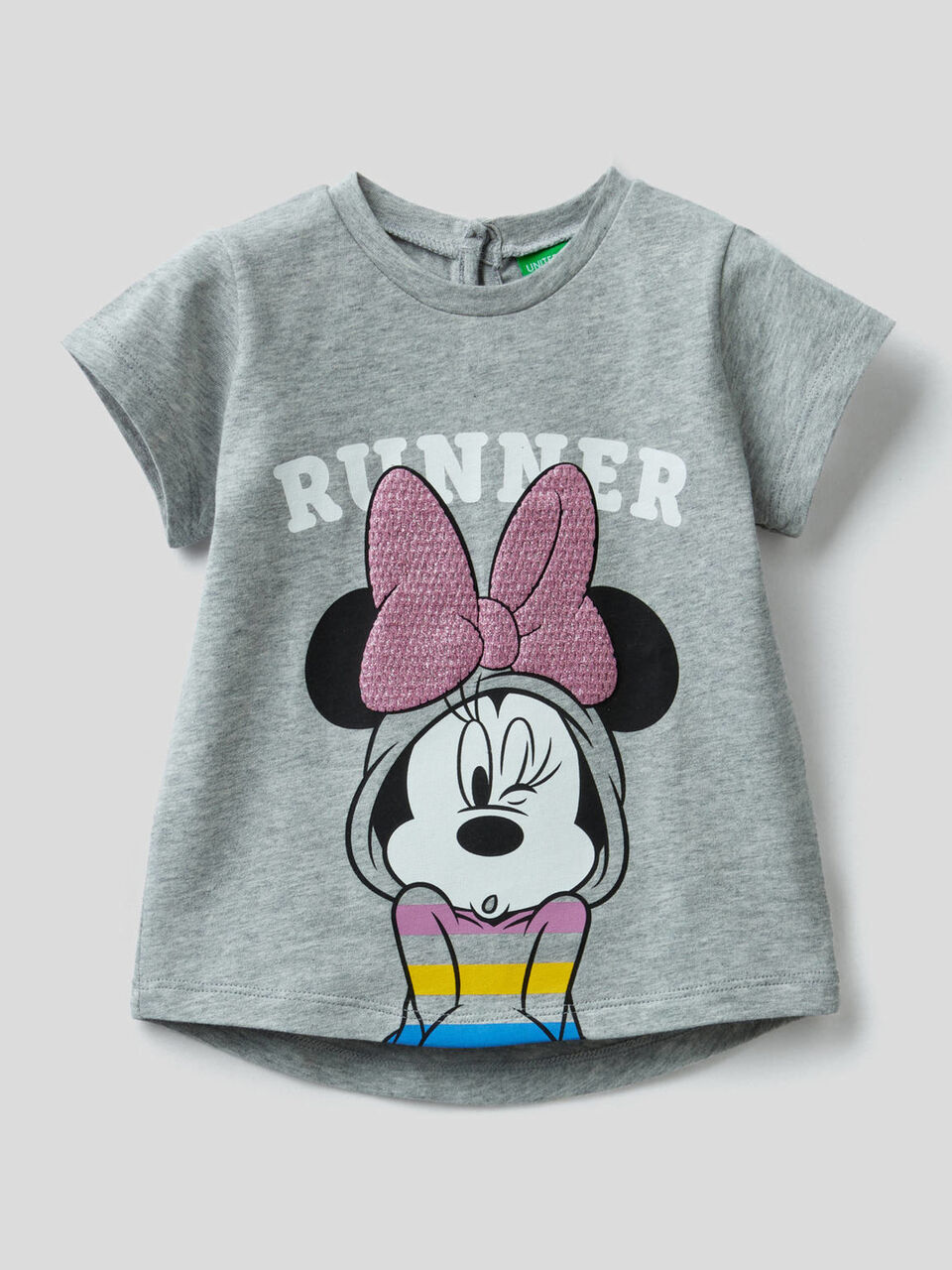 T-shirt in cotone con stampa Minnie image number 1