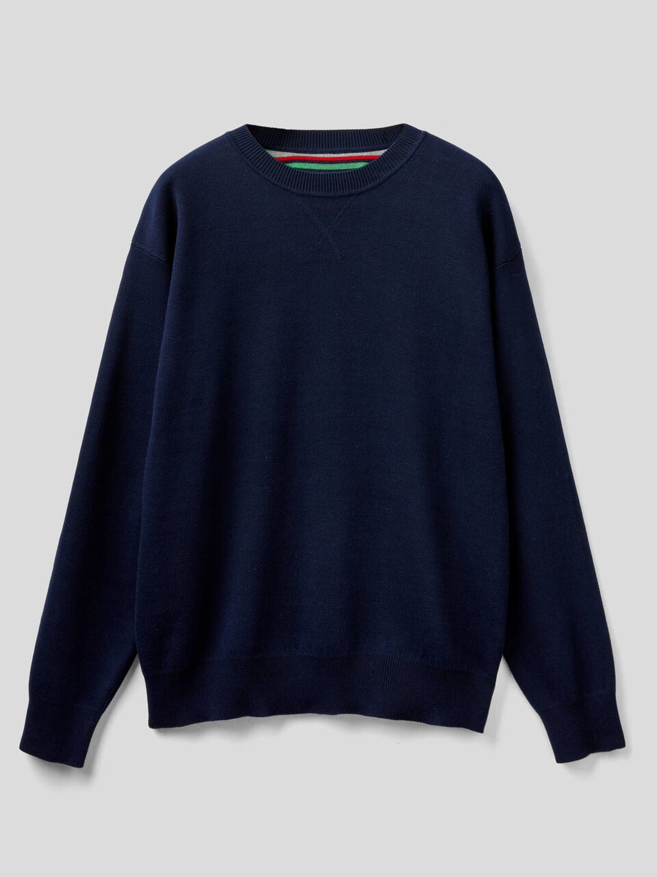 Maglia reversibile in cotone tricot image number 1