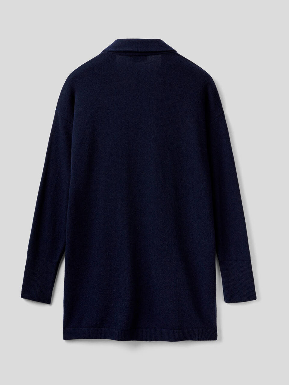 Cardigan lungo con collo a scialle image number 2