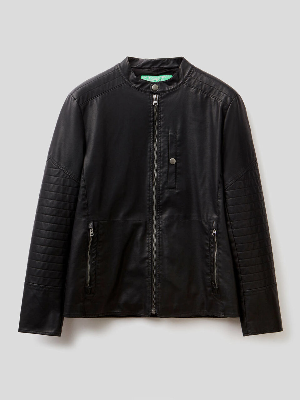 Giacca biker slim fit image number 1