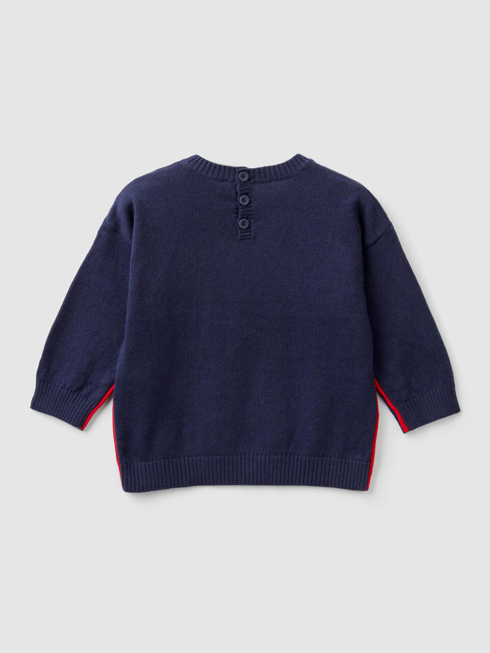 Maglia con scritta e dettaglio zip image number 2