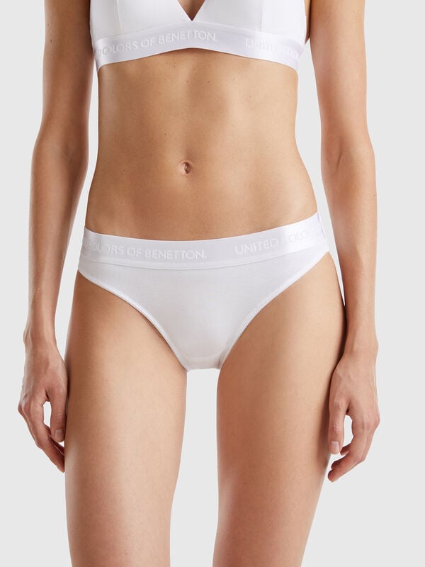 Slip in cotone bio stretch Donna