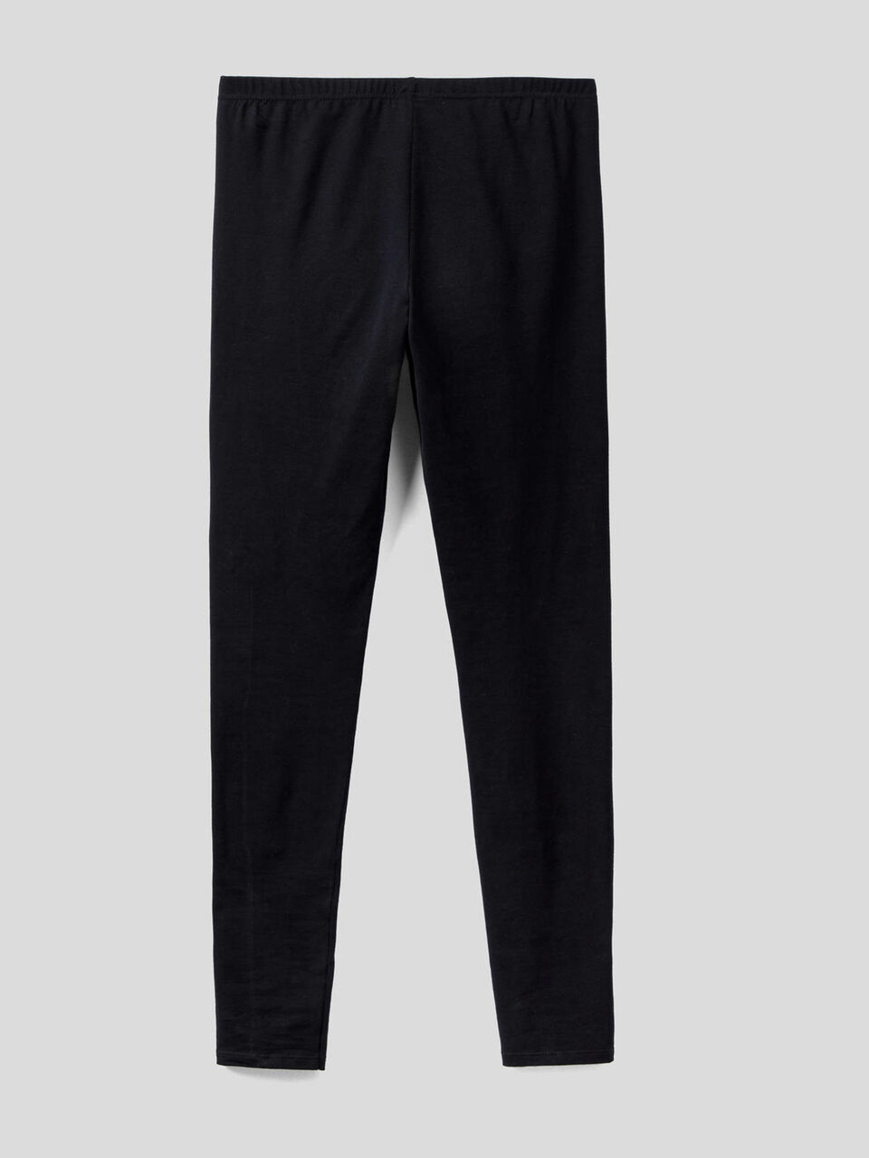 Leggings neri elasticizzati image number 2