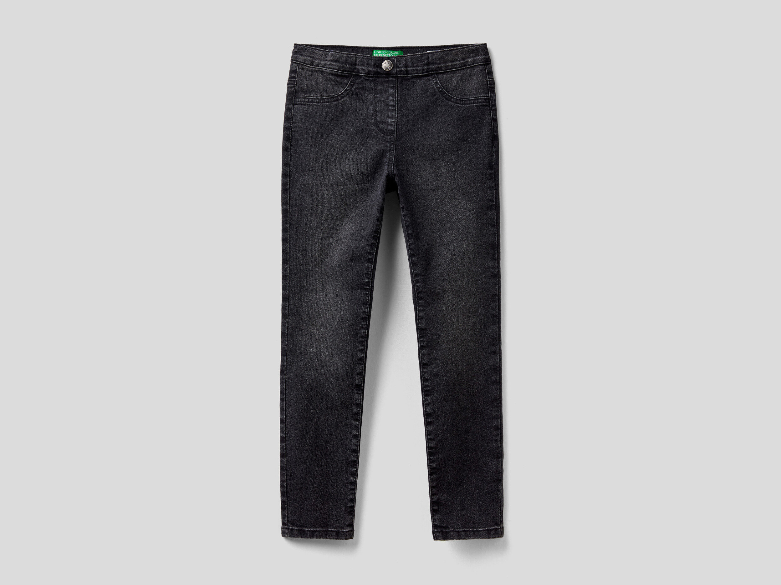 Jeggings "eco-recycle" In Misto Cotone Stretch United Colors of Benetton Bambina Abbigliamento Pantaloni e jeans Jeans Jeggings 