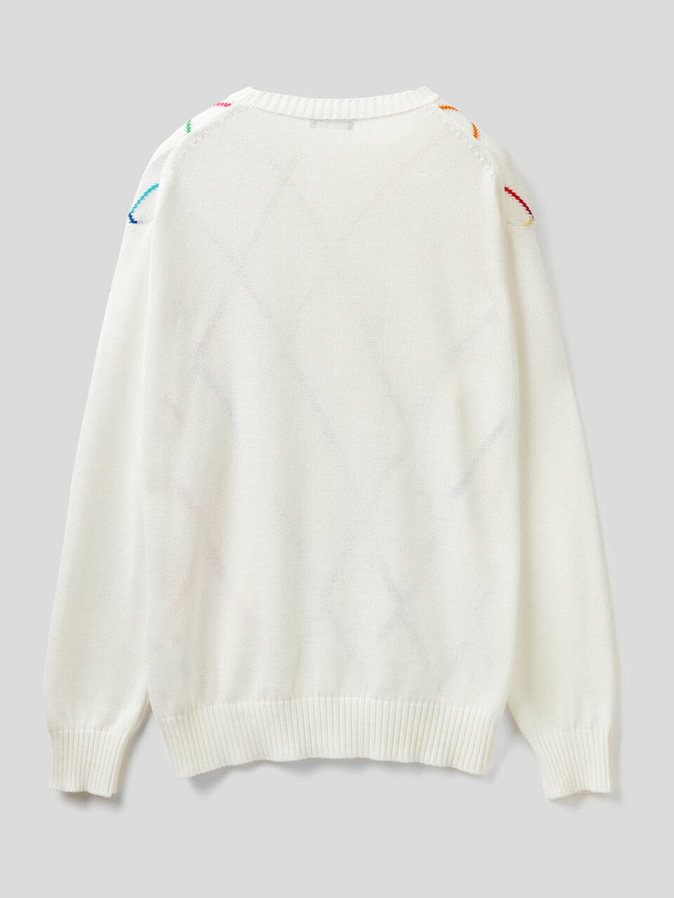 Maglia con rombi multicolor image number 2