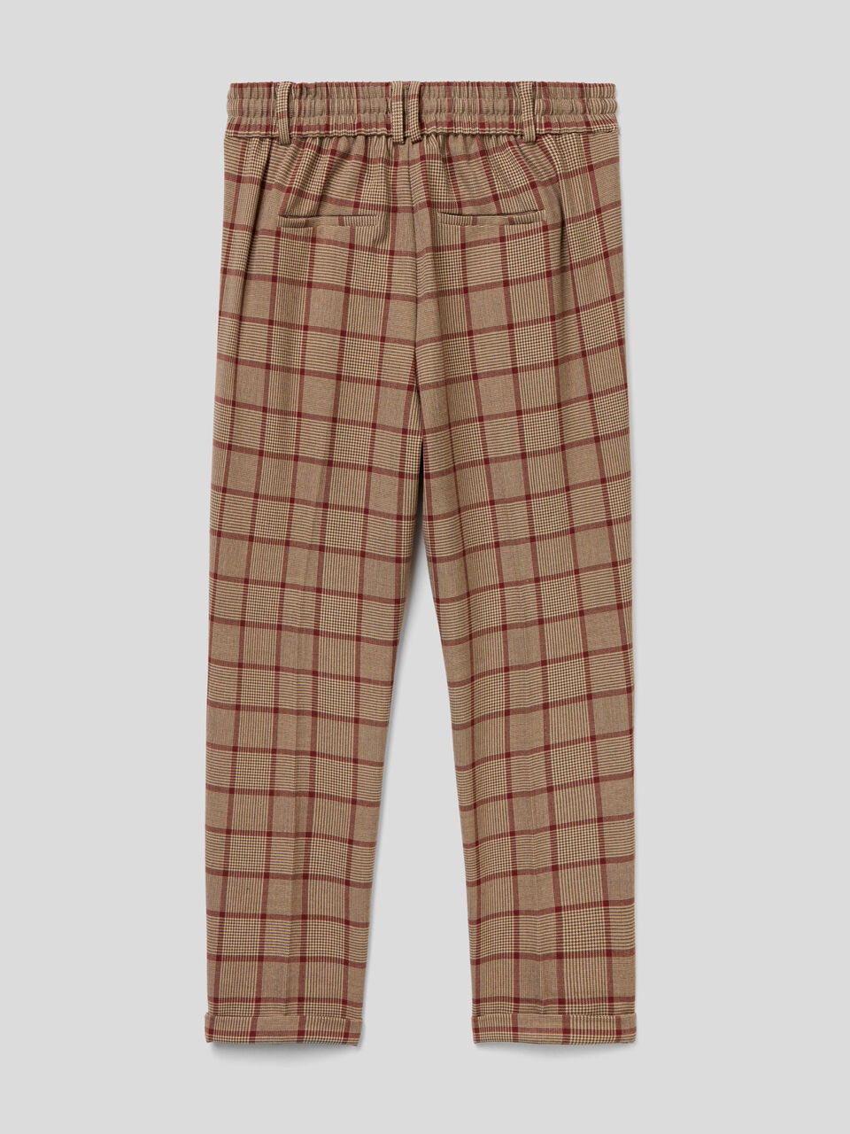 Pantaloni fantasia con elastico in vita image number 2
