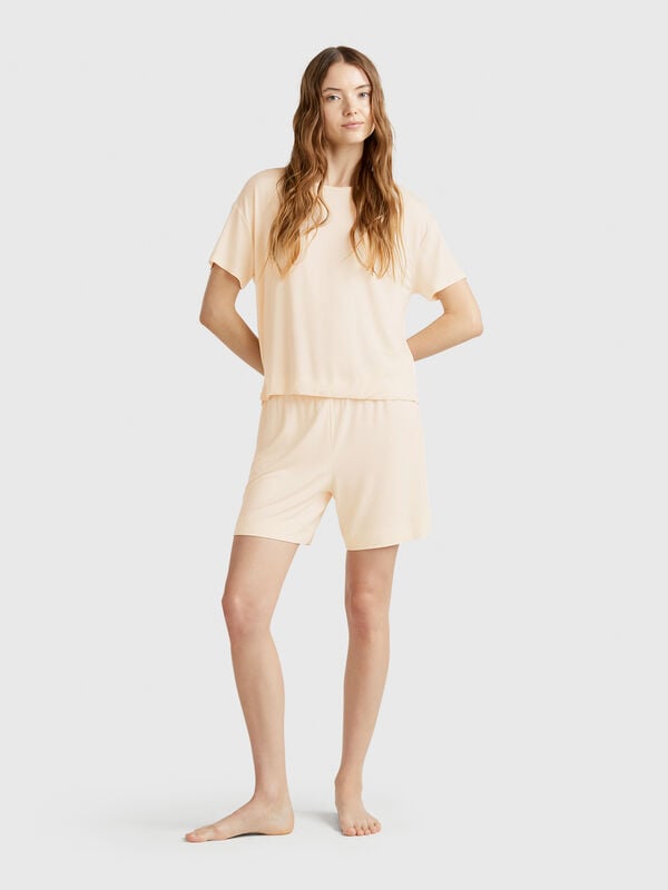 Shorts in Modal stretch Donna
