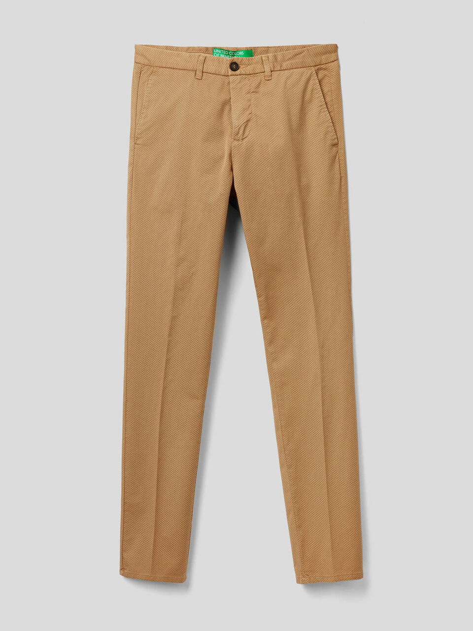 Chino slim fit in cotone elasticizzato image number null