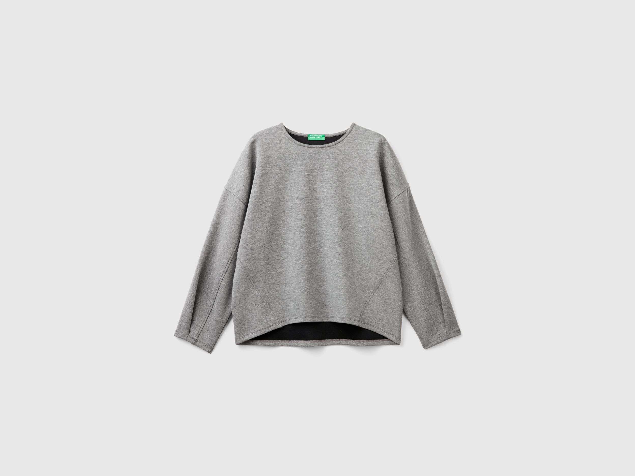 Benetton felpe donna discount